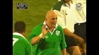 Keith Wood punch clatters Gary Teichmanns jaw [upl. by Edialeda284]