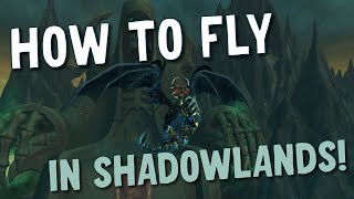 How to Unlock Flying and Korthia in Shadowlands Patch 91 [upl. by Tiebout]