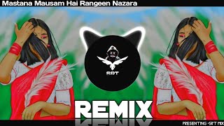 Mastana Mausam Hai Rangeen Nazara  New Remix Song  Dil Hai Tumhara  High Bass Hip Hop  SRT MIX [upl. by Crofton]