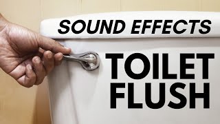 TOILET FLUSHING SOUND EFFECTS [upl. by Ynnaej871]