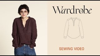 How to sew a perfect tunic Sewing Tutorial  Wardrobe By Me [upl. by Enitsed]