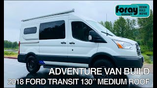 Van Build  Transit Campervan Tour [upl. by Nogras]