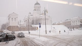 Winter in Helsinki Finland [upl. by Saudra]