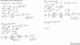 Atomic packing factor [upl. by Vahe]