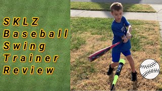 SKLZ Baseball Swing Trainer Review [upl. by Aerdnahs]