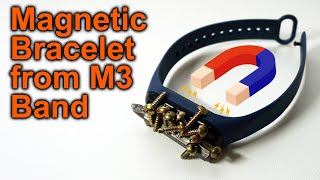 Строительный магнитный браслет для инструментов своими руками DIY magnetic bracelet for tools [upl. by Kcirdnekel505]