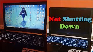 Laptop Not Turning OFF After Shutdown Fix [upl. by Aikel]