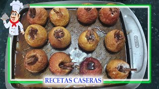 MANZANA AL HORNO CON CANELA Y AZUCAR A MI MANERA [upl. by Andryc]