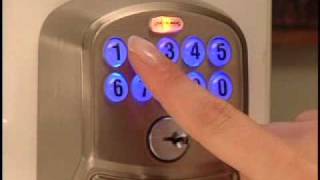 How To Program Your Schlage FE595 Keypad Entry Lock [upl. by Peppy]