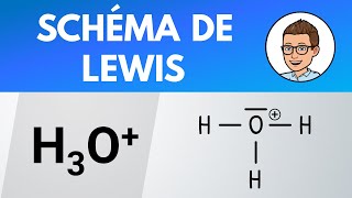 Schéma LEWIS ✏️ H3O  ion oxonium  PhysiqueChimie [upl. by Anigar]