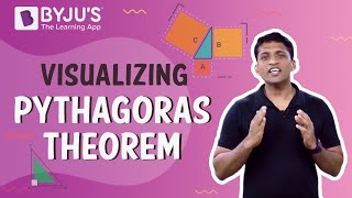 Visualizing Pythagoras Theorem  Learn with BYJUS [upl. by Romney]