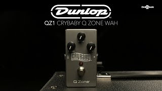 Dunlop QZ1 Crybaby Q Zone Wah  Gear4music demo [upl. by Lisk156]