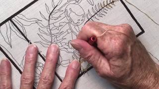 Lesson 6  Advanced  Detail Punch Needle  Briar Cottage [upl. by Eentroc]