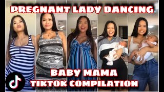 Pregnant lady dancing “Baby Mama” song  Sarah Magusara Pregnancy TikTok Compilation [upl. by Fenn]