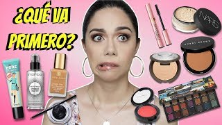 ¿QUÉ VA PRIMERO EL ORDEN PARA APLICAR EL MAQUILLAJE  MARIEBELLE COSMETICS [upl. by Salvador]