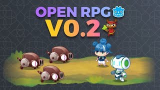 Godot Open RPG 02 new features overview [upl. by Daiz747]