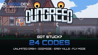 DUNGREED Cheats Unlimited Dash Godmode Easy Kills Fly Mode   Trainer by MegaDev [upl. by Fellows]