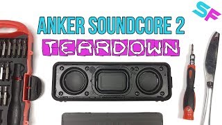 Anker SoundCore 2 Teardown amp Disassembly  Look whats inside [upl. by Fellows]