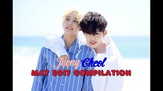 SEVENTEEN  SCoups x Jeonghan May 2017 Compilation [upl. by Ennirok]