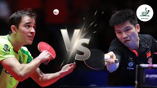 FULL MATCH  Hugo Calderano vs Fan Zhendong 2018  ITTF World Tour Grand Finals [upl. by Toft]