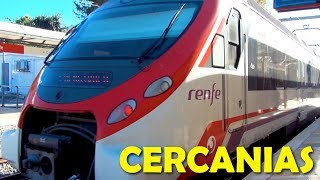 Commuter Trains  Cercanias Malaga RENFE Spanish Rail Travel [upl. by Sirehc]