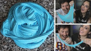 TUTORIAL FLUFFY SLIME RICETTA FACILE [upl. by Aserehtairam]