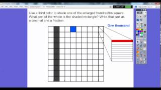 Thousandths  Lesson 31 [upl. by Ecaidnac]