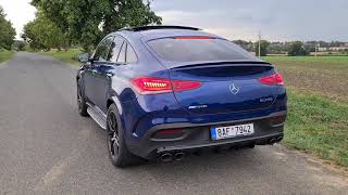 MercedesAMG GLE coupé 53 4Matic 2020 engine amp exhaust sound [upl. by Malchy]