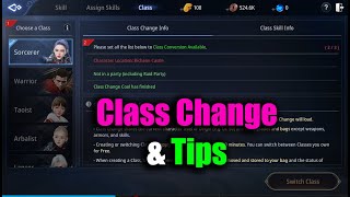 MIR4 Class Change System amp Tips [upl. by Viviene]