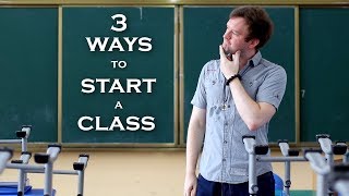 ESL  How To Start a Class [upl. by Gretel461]