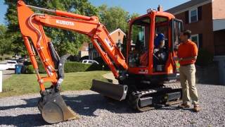 How to Operate a MiniExcavator [upl. by Elehcar]