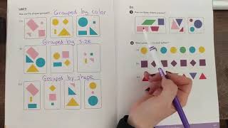 1st Grade Grouping Shapes  Attributes [upl. by Cornish]