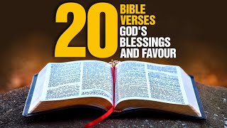 The Best Bible Verses For Gods Favour and Blessings [upl. by Aihtnic284]