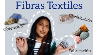 Fibras Textiles Clasificación y proceso de obtención  Parte I [upl. by Yenaj]