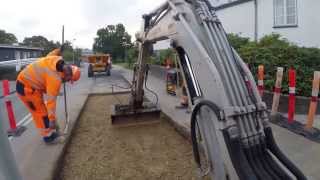 Takeuchi TB016 Grading [upl. by Clarissa]