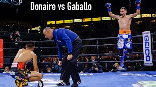 Nonito Donaire vs Reymart Gaballo Full Fight [upl. by Rozamond]