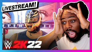 WWE 2K22  Rey Mysterio 2K Showcase Mode UpUpDownDown Streams [upl. by Vasiliki]