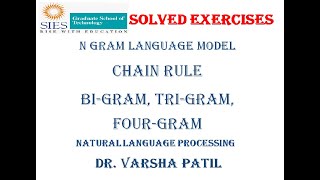 NGram Language Model Exercises using BiGram Trigram amp Fourgram Natural Language Processing [upl. by Llenal947]