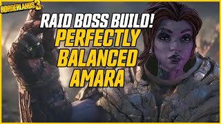 AMARA RAID BOSS BUILD Nothing to see here Gearbox  Perfectly Balanced Amara  Borderlands 3 [upl. by Esylla]